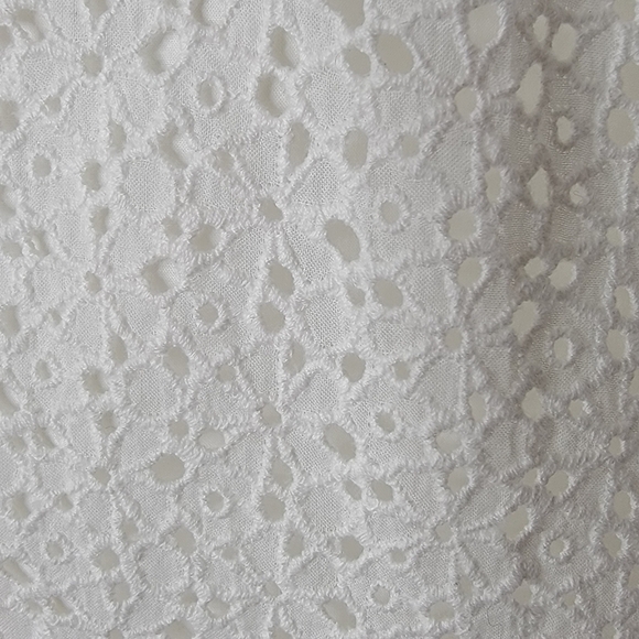 RAG & BONE Eyelet Lace Floral Off Shoulder Dress - Picture 6 of 12